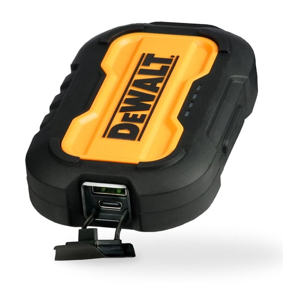 DEWALT Chargeur Portable, Banque d'Alimentation, Bloc-Piles 10 000 mAh avec Port USB-C pour iPhone 16/16 Plus/16 Pro/16 Pro Max, Série iPhone 15, iPhone 14/13, Samsung Galaxy