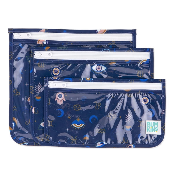 Neceser Bumkins C3 Evil Eye unisex para bebés aprobado por la TSA