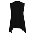 thumbnail image 5 of Sleeveless Vest for Women Summer Casual Open Front Irregular Hem Lightweight Cardigans Beach Coverups, 5 of 5