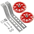 thumbnail image 4 of Miangastore Roue d'Entraînement pour Vélo en Alliage d'Aluminium Rouge pour Enfants 1 Ensemble, 4 of 8