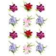 thumbnail image 3 of 12 piezas delicadas flores falsas falsas decoraciones de flores resistentes al desgaste Desktop plato de sushi decores suministro de alimentos, 3 of 4