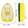 thumbnail image 3 of 8Pcs Dishwand Refill Replacement Heads Sponge Brush Dish Scrubber Pads for Kitchen Sink, 3 of 7