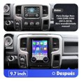 thumbnail image 3 of Stereo Compatible with Dodge Ram 1500 2014-2019 A/a Manual Carplay Gps, 3 of 10
