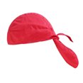 thumbnail image 3 of Naiovety Sombreros Gorros de quimio Pañuelo para la cabeza Bandana Quick Sun Pasamontañas atado por detrás Hip Pop Head Wrap Casco Capucha interior Ciclismo rojo Naiovety OD020489-10B, 3 of 6