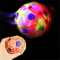 thumbnail image 4 of 1PC Child LED Light Jumping Ball Football Music Singing Soccer Kids Toddler Toys, 4 of 6