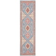 thumbnail image 2 of Safavieh  Handmade Saffron Jodelle Modern Tribal Cotton Rug 2'3" x  8' 8' Runner Indoor,Runner Runner, 2 of 7