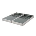 Zinus 5" No Assembly White Metal Box Spring, Split King