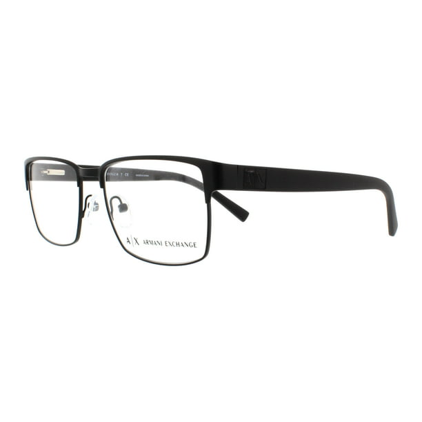 ARMANI EXCHANGE Eyeglasses AX1019 6063 Matte Black 54MM - Walmart.com ...