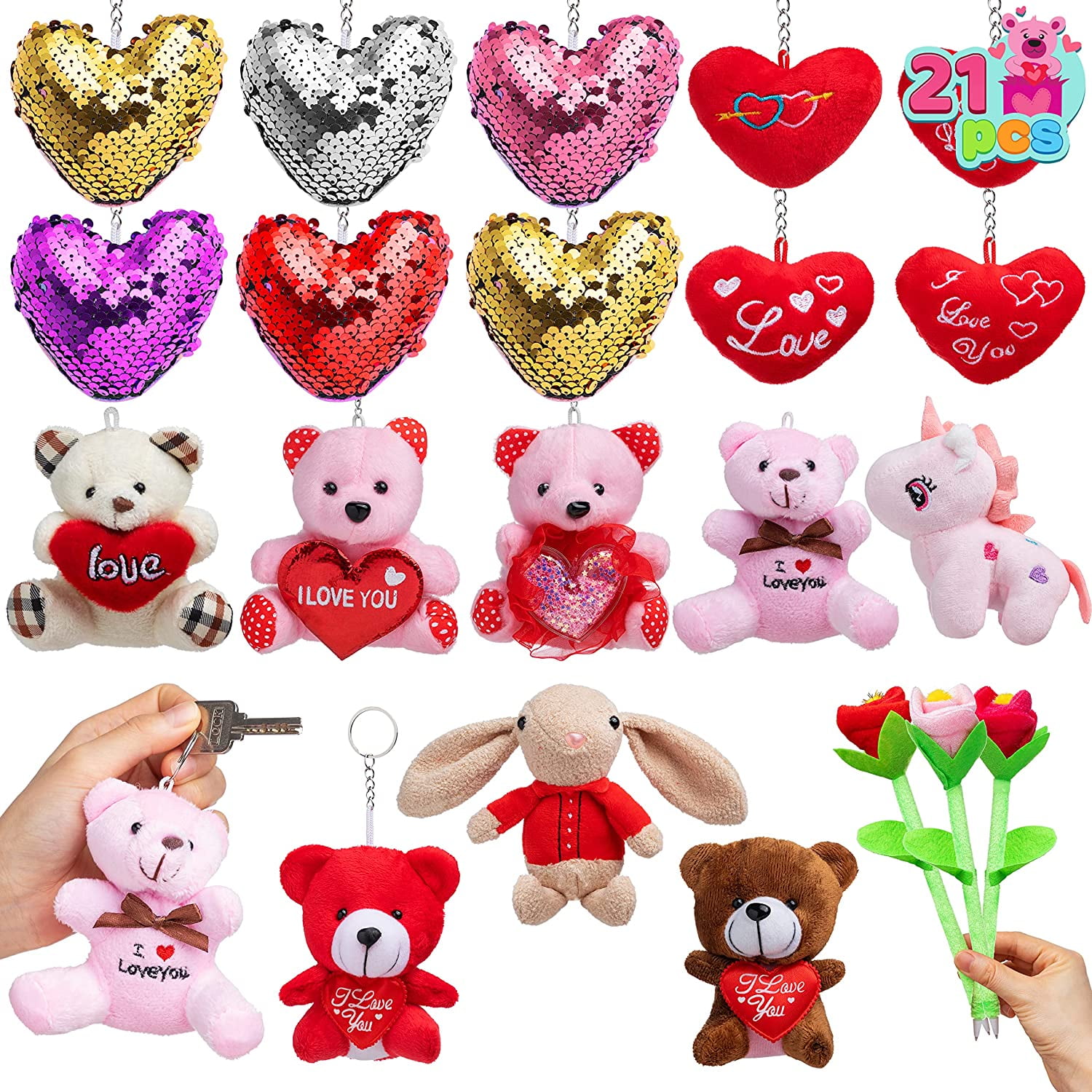 valentines teddy bears bulk