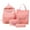 Pink, variant on HongMinWen Cute Backpack 7Pcs Set for Student, Coquette Backpack Cute Rucksack Fashion Travel Daypack, Premium Materials for Lasting Comfort