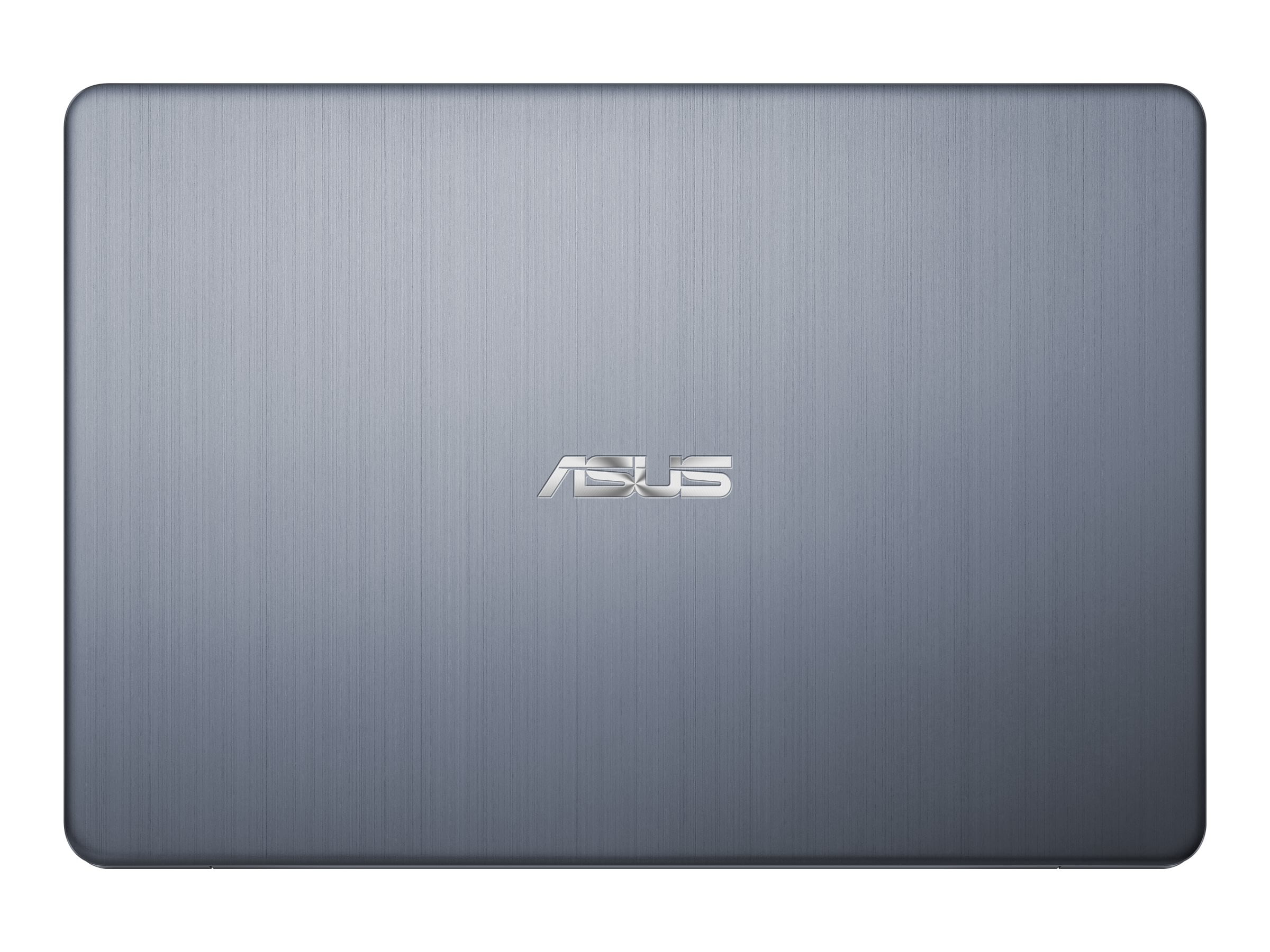 ASUS E406SA DS04 - Intel Celeron N3060 ⁄ 1.6 GHz - Win 10 Home 64-bit - HD  Graphics 400 - 4 GB RAM - 64 GB eMMC - 14" 1920 x 1080 (Full HD) - Wi-Fi 5  - star gray