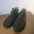 thumbnail image 2 of Ad-id-as Yeezy size 10 mens yeezy kanye west boozy 350 v2 bred core black red, 2 of 6