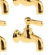 thumbnail image 4 of 4-/12 12 Grifo de baño pequeño en miniatura para casa de muñecas, suministros de baño, artes dorado, 4 of 7