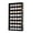 Black, variant on 40 Baseball Ball Display Case Cabinet