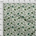 thumbnail image 3 of oneOone Cotton Poplin Green Fabric Florals Fabric For Sewing Printed Craft Fabric By The Yard 42 Inch Wide, 3 of 5