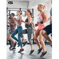 thumbnail image 3 of Calcetas CS CELERSPORT Paquete de 6 Tobilleras para Mujer con Amortiguación en Negro, 3 of 5