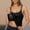 Black, variant on Womens Tank Tops Summer Sleeveless Plain Thin Stretch Fabric Lightweight Elastic Polyester Multiple Color Daily Travel Layering Tops