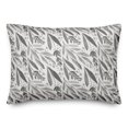 thumbnail image 2 of Creative Products Gray Farmhouse Flowers 14x20 Indoor / Outdoor Pillow, 2 of 3