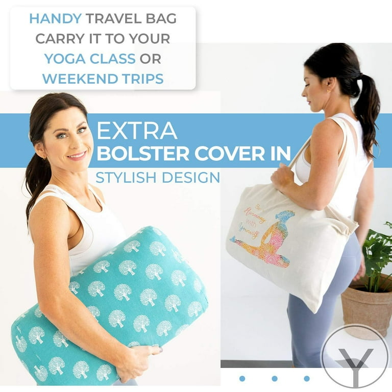 Yoga bolster best sale bag