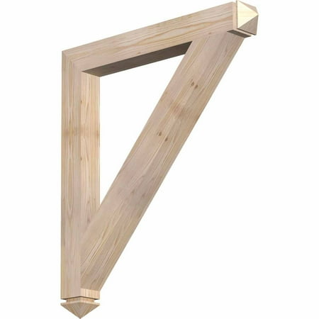 

Ekena Millwork 3 1/2 W x 32 D x 36 H Traditional Arts & Crafts Smooth Bracket Douglas Fir