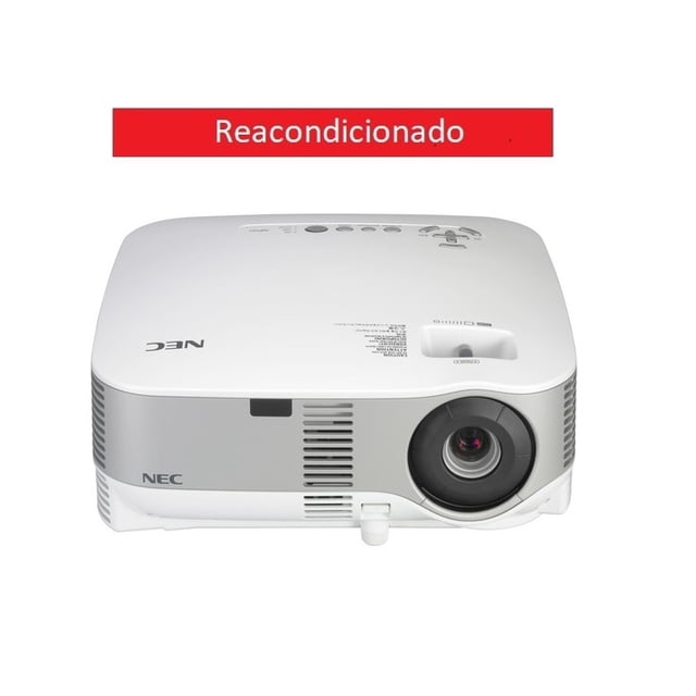 Proyector NEC NP905- XGA- 3000 Lúmenes- 500:1- 1024x768- Reacondicionado.