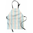 thumbnail image 1 of Geometric Apron, Abstract Watercolor Effect Rainbow Color Transition Theme Dots in Various Sizes, Unisex Kitchen Bib with Adjustable Neck for Cooking Gardening, Adult Size, Multicolor, by Ambesonne, 1 of 4