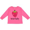thumbnail image 3 of Inktastic Cute Strawberry Strawbaby Boys or Girls Long Sleeve Toddler T-Shirt, 3 of 5