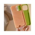 thumbnail image 5 of Jelly Liquid Silicone Soft Case for iPhone 14 13 12 11 pro Max Candy Colors Slim Shockproof Matte Anti-Fingerprint Cases Cover (for iPhone 13 Pro,Orange), 5 of 14