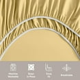 thumbnail image 5 of Nestl California King Sheets Set, 1800 Series Extra Deep Pocket&nbsp; Sheets Soft Microfiber Bed Sheets, 4 Piece Cal King Sheets, 5 of 9