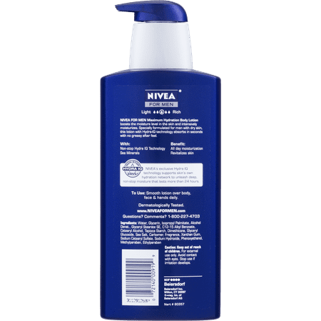 Nivea for Men Maximum Hydration Nourishing Lotion Sea Minerals