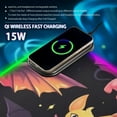 thumbnail image 2 of Wireless Charging Mouse Pad Large RGB Gaming Desk Mat 13 Light Modes Mousepad 31.5x11.8 Cute Cat with Wings, 2 of 6