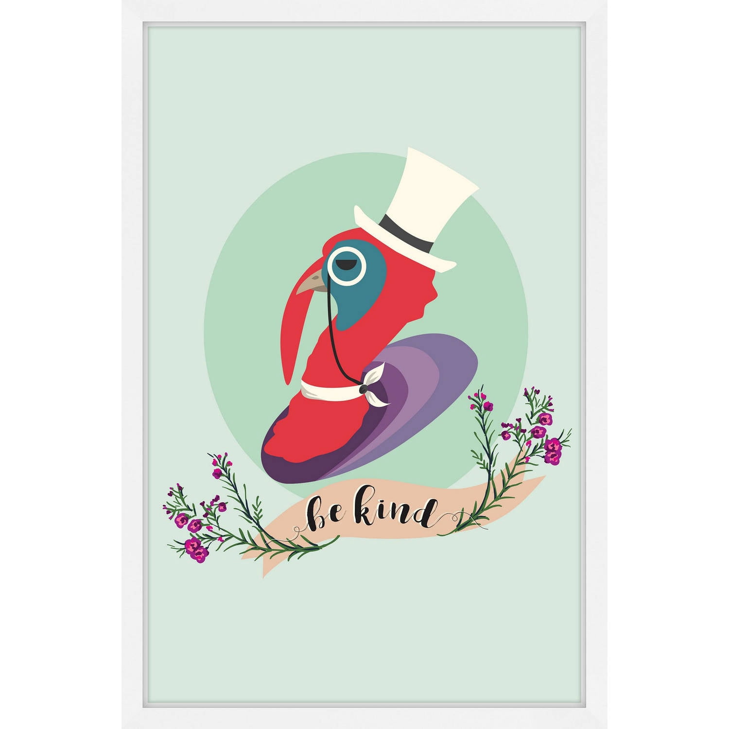 Marmont Hill "Be Kind" Framed Painting Print