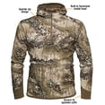 thumbnail image 3 of ScentLok Savanna Aero Raid Lightweight Odor Control Camo Hunting Hoodie for Men (Realtree Excape, X-Large), 3 of 4