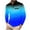 Mens Shirts Blue, variant on Golf Shirts for Men Long Sleeve Button Collared Tees Tops Mens Trendy Gradient Polka Dat Printed Pullover Breathable Athletic Workout Tshirts Shirt