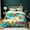 Color1, variant on The Simp-sons Duvet Cover Set 3 Pieces Ultra Soft Bedding Set Bedroom Decor Light-Weight Quilt Cover with Zipper Closure