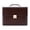 brown, variant on Quarryus Password Lock Briefcase for Men Leather Portfolio Large Capacity Office Computer Bag