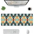 thumbnail image 2 of American Ethnic Culture Gaming Mouse Pad XL, Extended Stitched Edges Mousepad, Large Mouse Mat Desk Pad, Long Non-Slip Rubber Base Mice Pad（31.5x12 Inch）, 2 of 6
