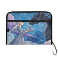 thumbnail image 7 of 13 Individual Pockets Organ Folder Waterproof A4 Size File Folder Home Work Office Categorized Storage File Manager Black Dragon Guardian, 7 of 7