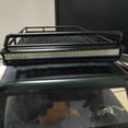 thumbnail image 1 of With Rack Headlamp Portable Roof Rack RC Car Luggage Rack, RC Car Roof Rack, For 1/10 RC Car RC Crawler Car, 1 of 8