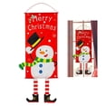 thumbnail image 2 of Cartel de ventana de Navidad Ounissouiy decorativo de poliéster para tienda Bar Hotel copo de nieve Type3 NO3, 2 of 6