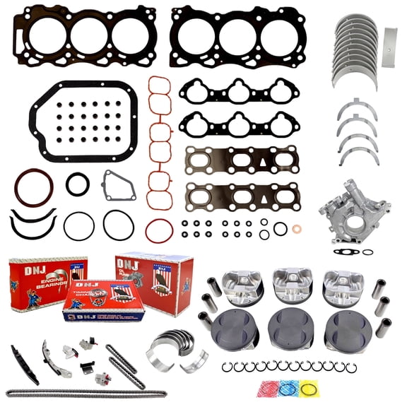 DNJ EK667M Master Engine Rebuild Kit Fits Cars & Trucks 2009-2014 Nissan Maxima 3.5L V6 24V DOHC