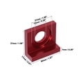 thumbnail image 3 of Unique Bargains 2pcs 15mm Dia Motorcycle Chain Adjuster Block Tensioner, 3 of 6