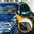 thumbnail image 3 of Qxltty St Patricks Golden Retriever Car Windshield Sunshades Foldable UV Rays Sun Visor Protector Keep Your Vehicle Cool 53×23.5in, 3 of 8