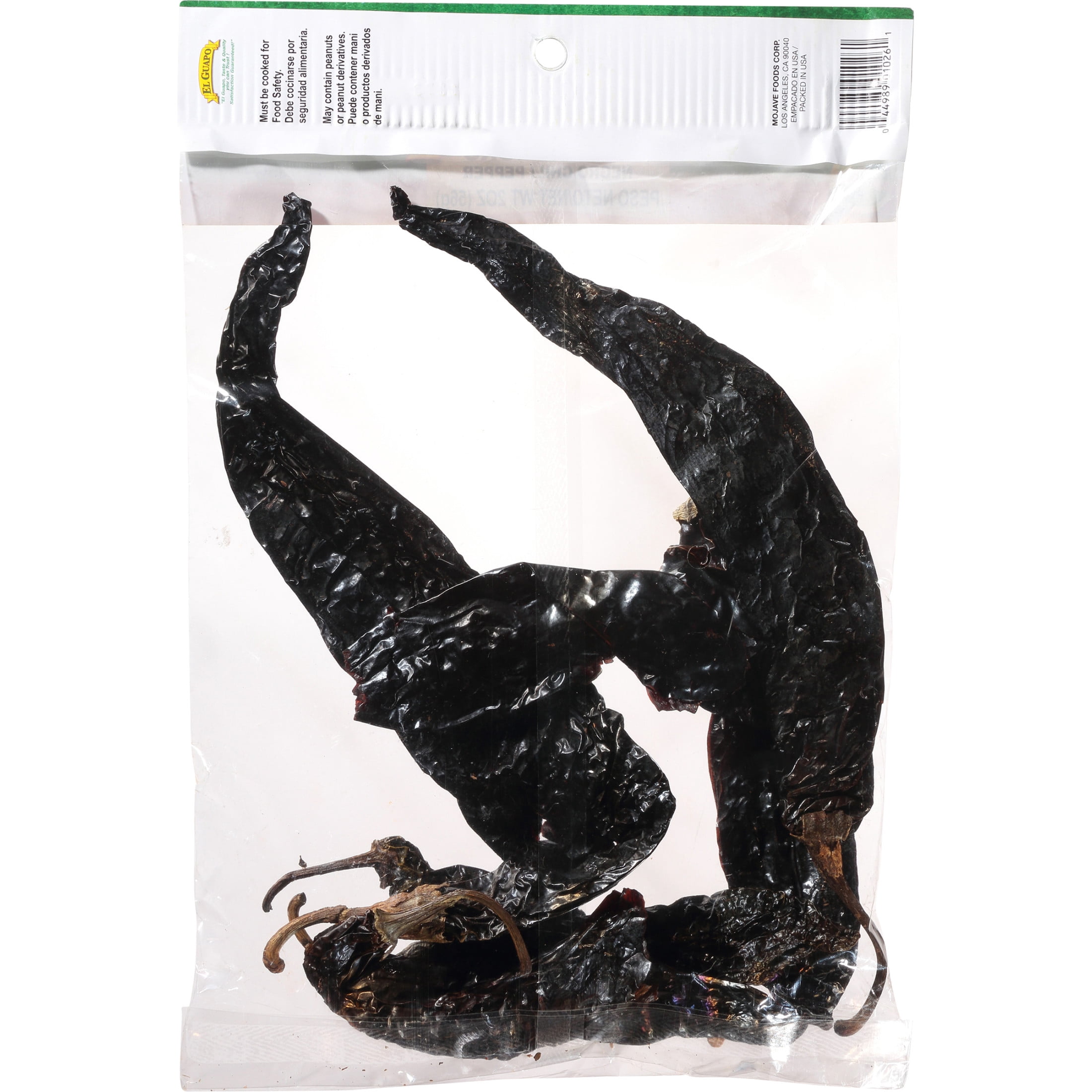 El Guapo Whole Negro Chili Pepper (Chile Negro Entero), 2 oz