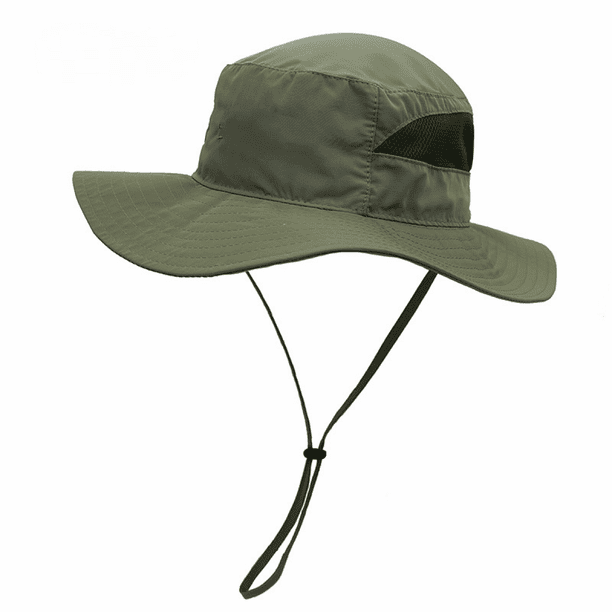 Summer Outdoor Sports Sun Hat Male Fisherman'S Cap Sub Quick Dry Sun  Fishing Cap Breathable Sun Hat Cover Face Cap, Army Green E195 