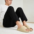 thumbnail image 3 of Cloud Slides for Women & Men Soft Recovery Pillow Slippers with Low Arch Support Comfortable Open Toe EVA Shower Shoes Summer Beach Pool Slide Sandals, 3 of 8