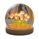 thumbnail image 2 of Lámpara Mesa Flores Artificial S Plástico Tulipán La Noche, 2 of 9