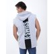 thumbnail image 4 of Sudadera Hombre Sin Mangas K-Swiss Hoodie Color Gris, 4 of 4