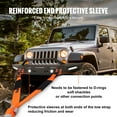 thumbnail image 4 of KFFKFF Rescue Pulling Belt 4" x 30', 46,500 lbs Tensile Capacity, Triple Strengthened Loop Bands, Tree Protector, Off-Road Hauling and Retrieval, Exceptional Climate Durability, 4 of 9
