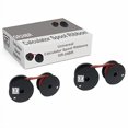 thumbnail image 2 of Mars POS Ribbons Compatible avec Ruban de Bobine de Calculatrice Remplacement pour Ruban Universel GR24BR (Noir Rouge, 2 Pack), 2 of 4